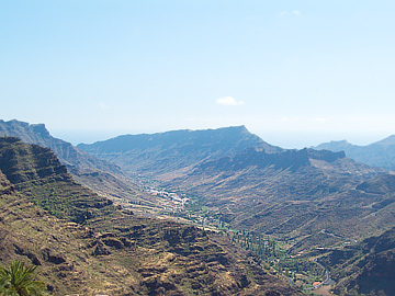 Gran Canaria - Entlang der GC-505, im Tal von Arguineguin, gelangt man zurück an das Meer.