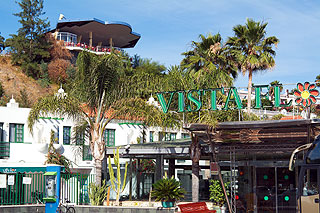 Gran Canaria - Maspalomas - Eingang des Vistaflor Bungalow / Hotels