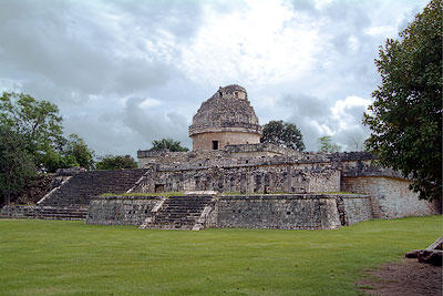 Yucatan - Chichen Itza - Observatorium / Sternwarte (Caracol)