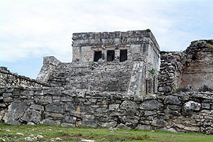 Mexiko 2003 - Tulum - Tempel der Fresken