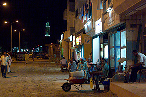 Ägypten 2006 - Safaga Old Market - Im Ramadan und bei Nacht.